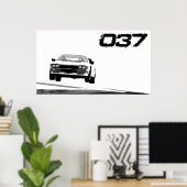 Lancia 037 Poster (Thuiskantoor)