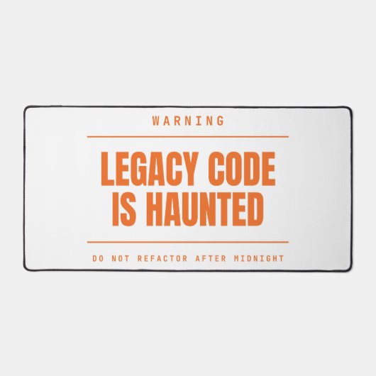 L'ancien code est hanté Drôle de programmeur dével (Recto)