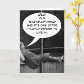 'L'Ancien Est Un État D'Esprit..." Carte (Fleur jaune)