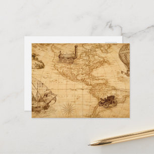 L'ancienne carte des Etats-Unis