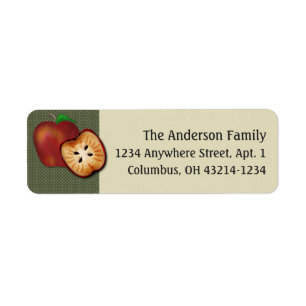 Land Apple Design Return Label
