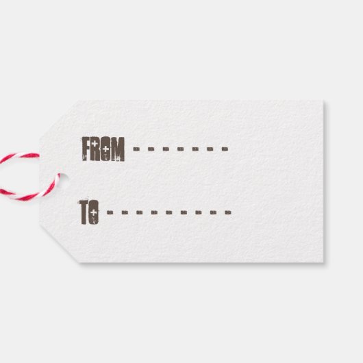 Land Art Cadeaulabel (Achterkant Horizontaal)