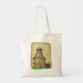 Land Barn House Tote Bag (Voorkant)