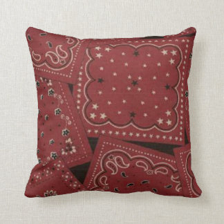 Land Barn Red Bandana Pattern MoJo Sierkussen