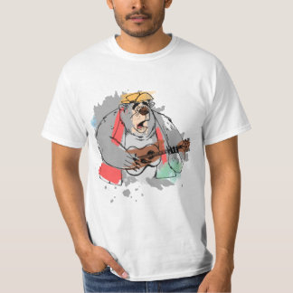 Land Beer Big Al - Over gefingeerd T-shirt