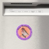 Land Bird of New Hampshire Magneet (Insitu (Vaatwasser))