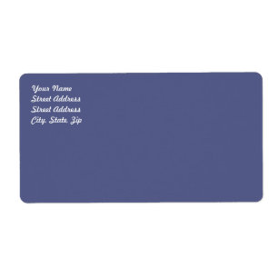 Land Blue Verzendlabel