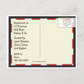 Land Boerderij Baby shower Briefkaart Uitnodiging (Achterkant)