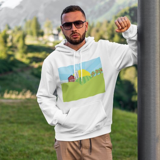 Land Boerderij Hoodie