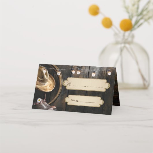 Land Boots Pet & Barn Wood Folkkaart (Voorkant)