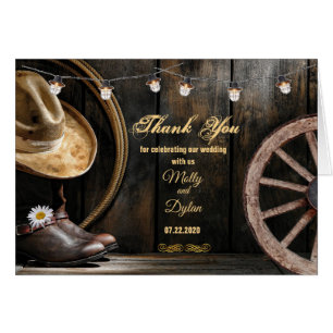 Land Boots Pet & Barn Wood Weddenschap Bedankt