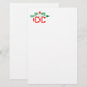 Land Briefpapier (Voorkant / Achterkant)