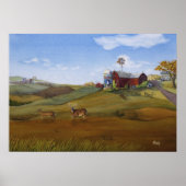 Land Buck Poster (Voorkant)