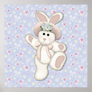 Land Bunny Poster
