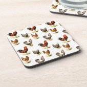 Land Chicken Pattern Drankjes Onderzetter (Linkerzijde)