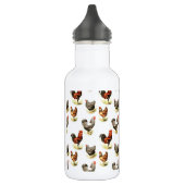 Land Chicken Pattern Waterfles (Links)