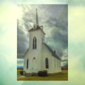 LAND CHURCH WINDOW-CLING RAAMSTICKER (Vel 3)