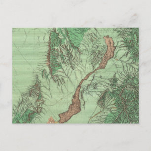 Land Classification Map of Southwestern New Mexico Briefkaart