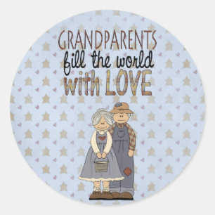 Land Collectie Grootouders Liefde Stickers