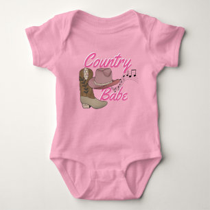 Land Cowgirl Rustic Music Southern Chic Pet Romper