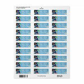 Land Daisy Foto Retouradres Labels (Full Sheet)