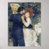 Land Dance - Renoir Impressionist Painting Poster (Voorkant)