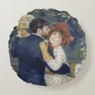 Land Dance - Renoir Impressionist Painting Rond Kussen