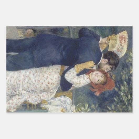 Land Dans door Pierre Renoir,  Kunst Inpakpapier Vel (Voorkant)