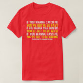Land dat over land loopt is grappig grensoverschri t-shirt (Design voorkant)