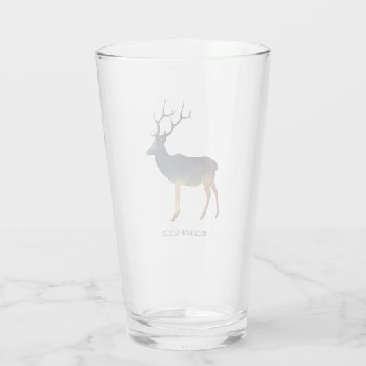 Land Deer Glas (Achterkant)
