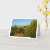 Land dennenbomen kaart (Gele Bloem)