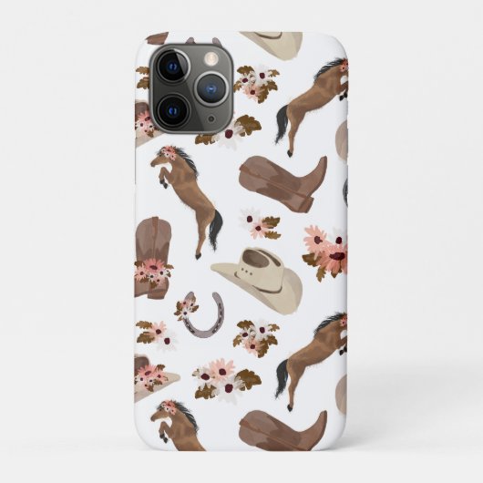 Land en Floral Case-Mate iPhone Case (Achterkant)
