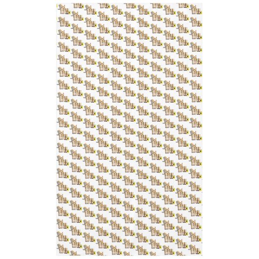 Land- en Westerne bruiloft Cowboy Boots Tafelkleed (Voorkant)