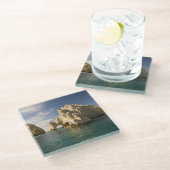 Land End, Arch bij Cabo San Lucas, Baja Glazen Onderzetter (Schuin)