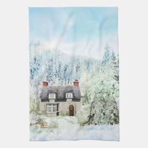 Land Engels Cottage Theedoek