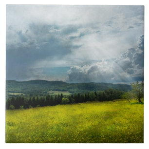 Land - externe hoop tegeltje