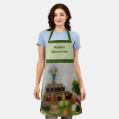 Land Fair Groenten Gepersonaliseerd Schort (Gedragen)