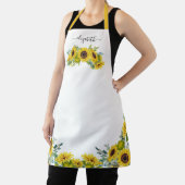 Land Florence Waterverf Geel Zonnebloem Schort (Insitu)