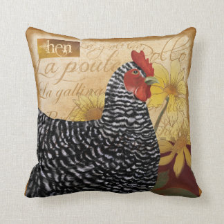 Land French Chicken, La Poulet Pillow Kussen
