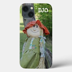 Land Gal Scarecrow die op een pomp leunt iPhone 13 Hoesje