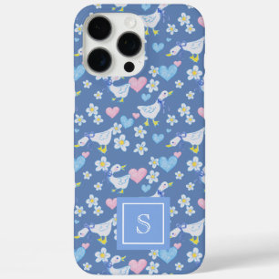 land ganzenpatroon monogram iPhone 16 pro max hoesje