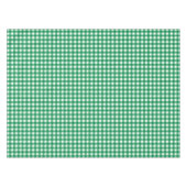 Land Green Gingham Tafelkleed (Voorkant (Horizontaal))