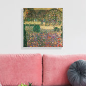 Land House by the Attersee, c.1914 Canvas Afdruk (Insitu (Woonkamer))