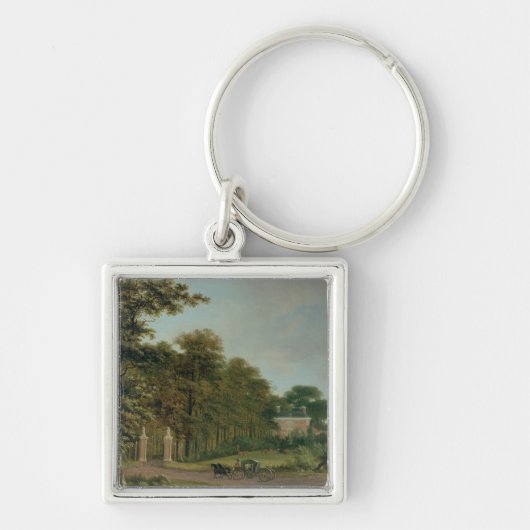 Land House Sleutelhanger (Voorkant)