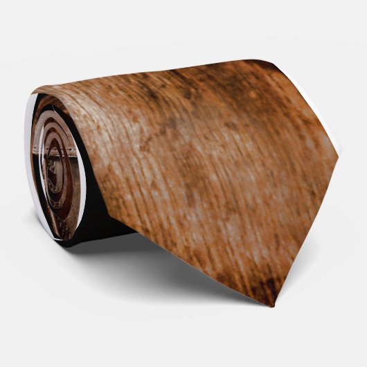 Land Houtkorrel Mannen Stropdas (Opgerold)