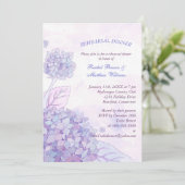 Land Hydrangea Weddenschap Kaart (Staand voorkant)