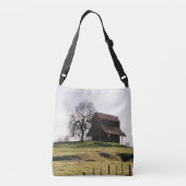 Land in de Herfst..... Crossbody Tas (Achterkant)