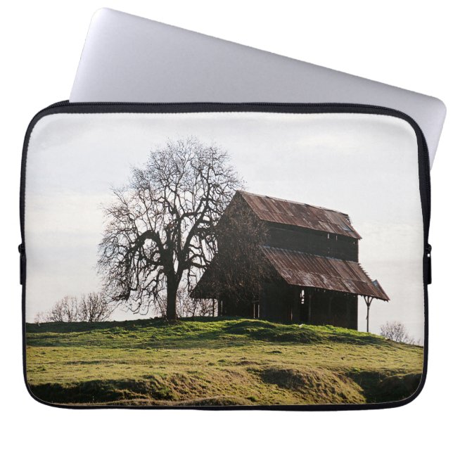 Land in de Herfst.... Laptop Sleeve (Voorkant)