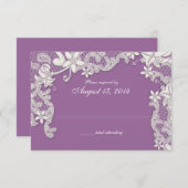 Land Kant Stijl Ontwerp Reactie RSVP Kaartje (Voorkant / Achterkant)