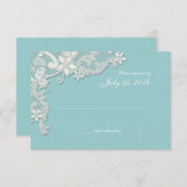  Land Kant Stijl Ontwerp Reactie RSVP Kaartje (Voorkant / Achterkant)